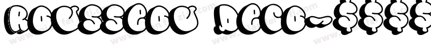 Rousseou Deco字体转换